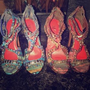 Bohemian inspired heels